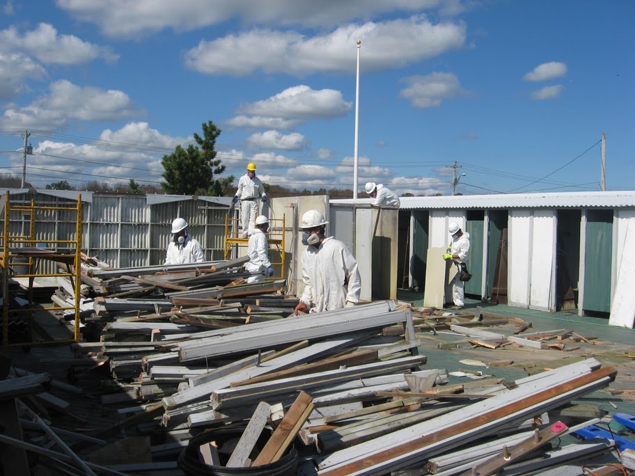 Changing Room Demolition